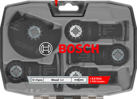 Bosch Zubehör Holzsägeblatt-Set | 7-teilig - 2608669097
