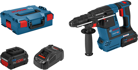 Bosch Blue GBH 18V-26 F Akku-Bohrhammer 2,6J | 2x 8.0 Procore in L-Boxx - 061191000e