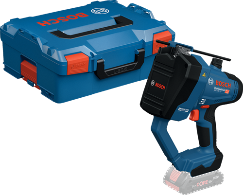Bosch Blue GGC 18V-12 Akku-Drahtschneider | Solo in L-Boxx | inkl. Klinge m6 - m12 | ohne Akku und Ladegerät - 06019m8001