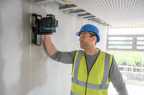 Bosch Blue GLL 12V-100-33 CG professioneller Linienlaser | in L-Boxx 136 mit 1 x Batterie GBA 12V 2,0Ah + L-Boxx - 0601065401