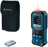 Bosch Blue GLM 40-31 Laser-Entfernungsmesser | 2 Batterien 1,5 V LR6 (AA) + Aufbewahrungskoffer – 0601075000