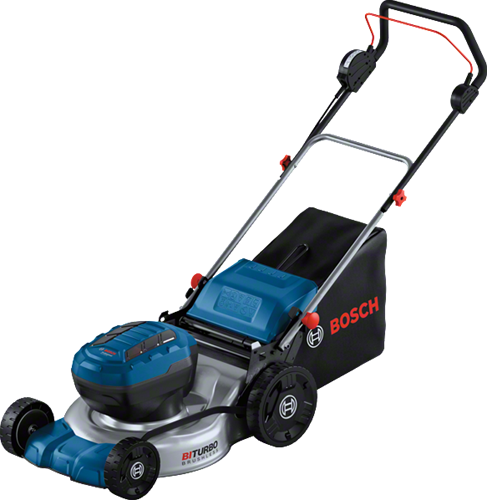 Bosch blauw bosch professional gra 18v2-46 - accu grasmaaier - exclusief accu en lader - inclusief opvangzak 60l - mulchaccessoire