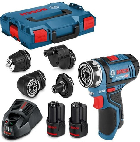 Bosch blauer Bosch Akku-Bohrschrauber GSR12V-15FC 2,0 Ah