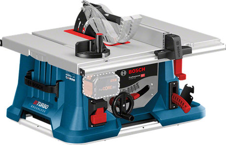 Bosch blau gts 18v-216 | Akku-Tischkreissäge | Biturbo | Körper | ohne Batterieladegeräte - 0601b44000