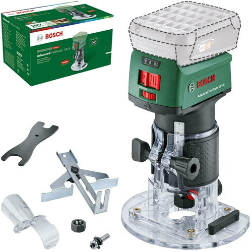 Bosch grüne Akku-Fräsmaschine | advancedtrimrouter | 18v-8 | ohne Batterien und Ladegerät - 06039d5000