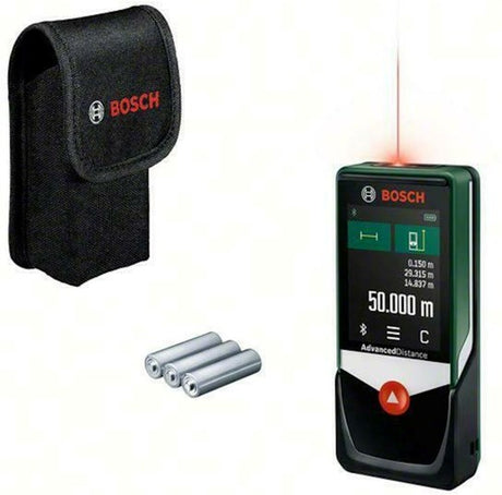 Bosch grüner Laser-Entfernungsmesser AdvancedDistance 50c – 0603672202