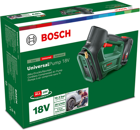 Bosch GRS Universalpumpe 18V m Batterie