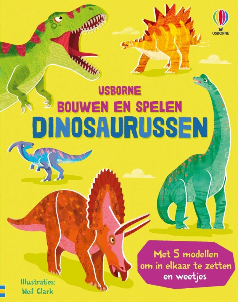 Usborne bauen und spielen – Dinosaurier