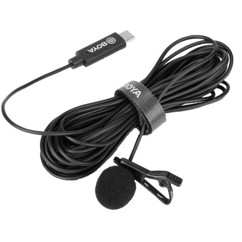 Boya Clip-On Lavalier-Mikrofon BY-M3 für USB-C