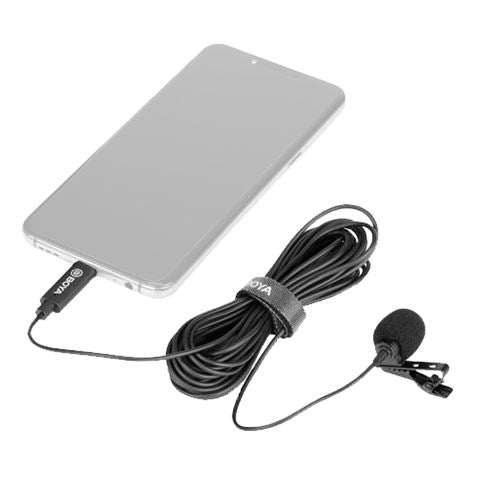 Boya Clip-On Lavalier-Mikrofon BY-M3 für USB-C