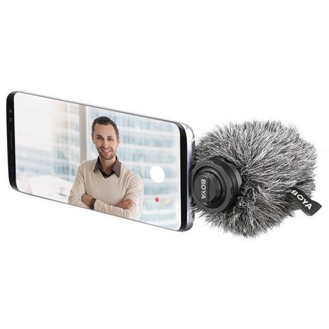 Boya Digital Shotgun Mikrofon BY-DM100 für Android USB-C