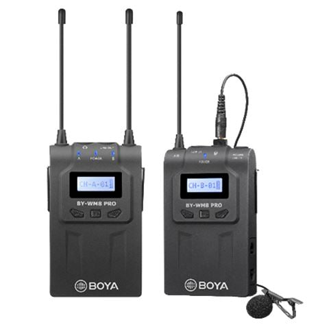 Boya UHF-Duo Lavalier Mikrofon Wireless BY-WM8 Pro-K1
