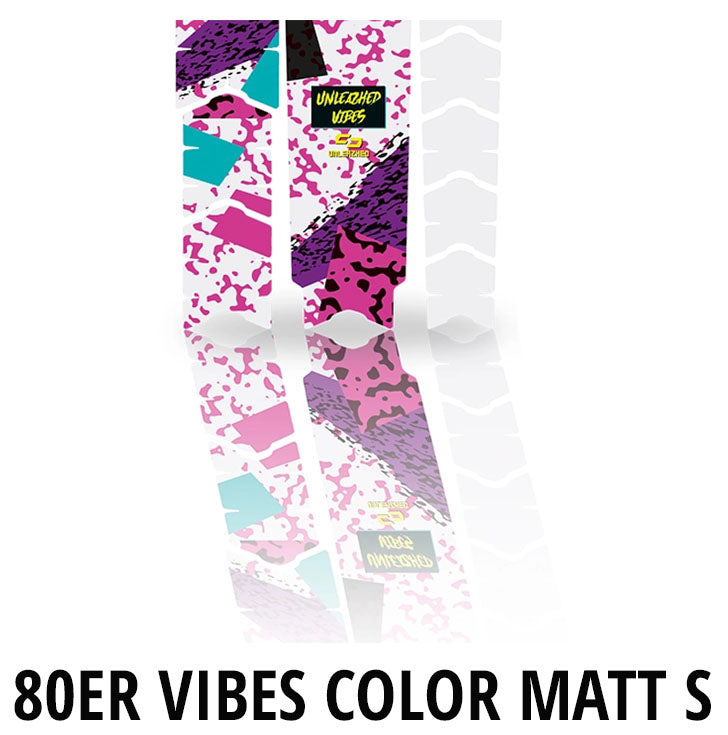 Unleazhed kratzfeste Rahmenschutzfolie 80s Vibes Farbe matt