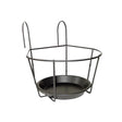 Esschert design balkonpothanger grijs s 17,3x24x17,6cm