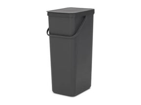 Brabantia Sort Go Abfallbehälter 40l grau