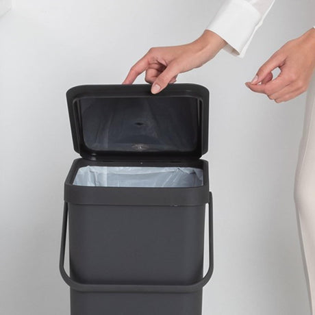 Brabantia Sort Go Abfallbehälter 40l grau