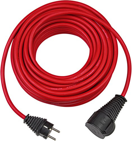 Brennerstuhl Verlängerungskabel für Baustelle IP44 10m rot h07rn-f 3g1,5
