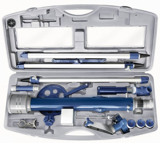 Bresser Teleskop Junior 69 cm Aluminium Blau grau 12-Stück