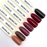 Claresa UV-LED-Gel-Nagellack, 5 ml, Braun 305, klassischer Look
