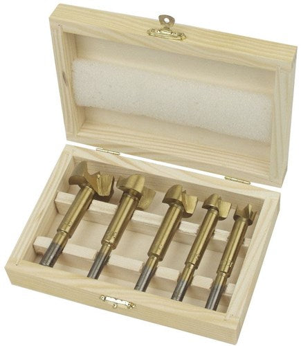 Brüder Mannesmann Scharnierbohrer-Set Titan Coatet (Hobby) - 54005