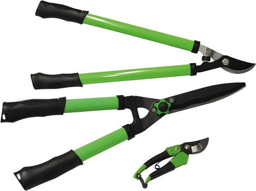 Brüder Mannesmann 3-teiliges Gartenscheren-Set (Hobby) - 63303