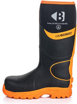 Buckbootz werklaars bbz8000 s5 zwart oranje | zwart oranje | maat 47 - 00.0176.098.47