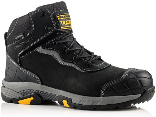Buckbootz werkschoen blitz s3 zwart | zwart | maat 38 - 5055138025758