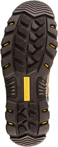 Buckbootz werkschoen bsh009 hoog s3 + kn | bruin bsh009br | maat 45 - 00.176.033.45