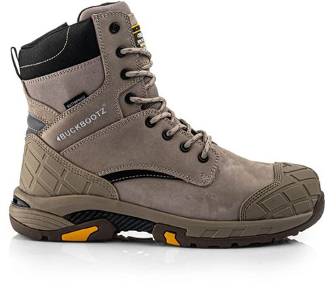 Buckbootz werkschoen tradez blastz hoog s7s | grijs | maat 44 - 5055138025260