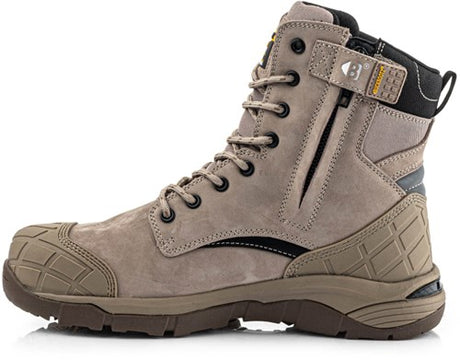 Buckbootz werkschoen tradez blastz hoog s7s | grijs | maat 46 - 5055138025284