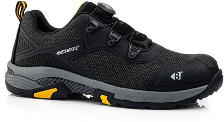Buckbootz werkschoen tradez wheelz laag s1ps boa | zwart | maat 43 - 5055138027059