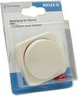 Busch Jaeger cremefarbene Abdeckplatte + Dimmerknopf – 4695050