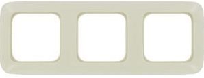 Busch Jaeger Abdeckrahmen 3-fach creme Busch Jaeger 4692240