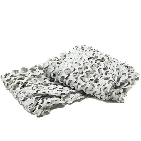 Buteo Photo Gear Camoufagenet 3 Weiß grau 2,4x3 m