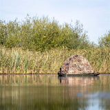 Buteo Fotosausrüstung drijfent schwimmend verstecken grebe