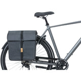 Basilikum Urban Trocken -Doppelfahrradbeutel - Grau, 50 l