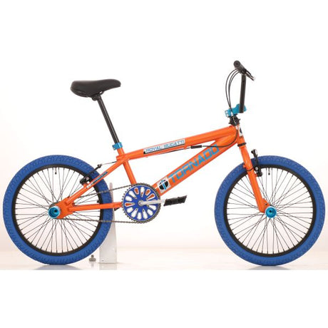 Royal Freestyle BMX 20 Bugatti - Orange mit blauen Reifen