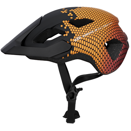 Ked Fahrradhelm Embrace Jr S-M (52–58 cm) – mattschwarzes Burgunderrot