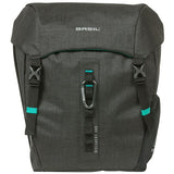 Basild Discovery365d Doppelfahrradsack Schwarzer Nahkampf