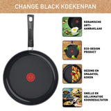 Tefal Change schwarze Bratpfanne ø28cm