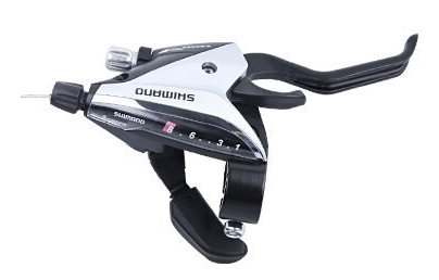 Shimano St-Ef65 Versteller mit Bremsgriff 8 Geschwindigkeit Rechts Silber