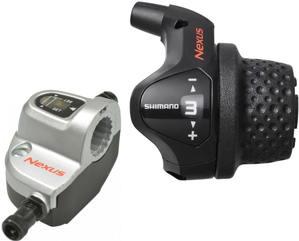 Shimano Gripshift Revoshift Nexus 3 SL-3S41E 1850 mm komplett OEM