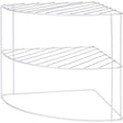 Excellent houseware keukenhoekrek metaal 23x23x21cm grijs