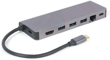 Enzo cablexpert USB-C 5-in-1 Multi-Adapter USB-C Dock 5-fach – 9530505