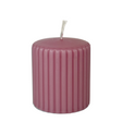 Candra stompkaars ribbel roze 80 68mm