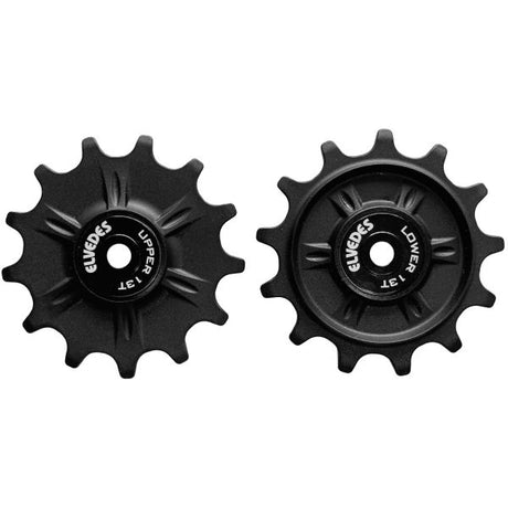 ELVEDEN SET INLEURUR Räder 2x13t 12 V Schwarz versiegelt