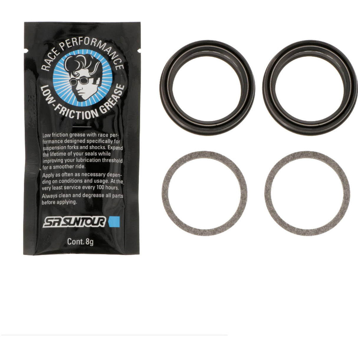 Srsuntour Suntour Service Kit Stoffversiegel für Axon32 WX Elite FKA122-03