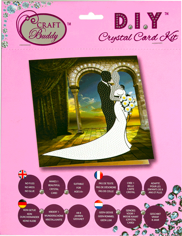 Brand Unit Diamond Painting – Karte mit Brautpaar
