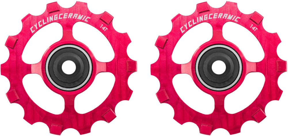 Cyclingceramic 14t Umwerferrollen für Shimano Sram