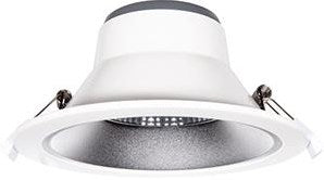 Enzo cct led downlighter wit reflector 10w tri-white dimbaar - led2500